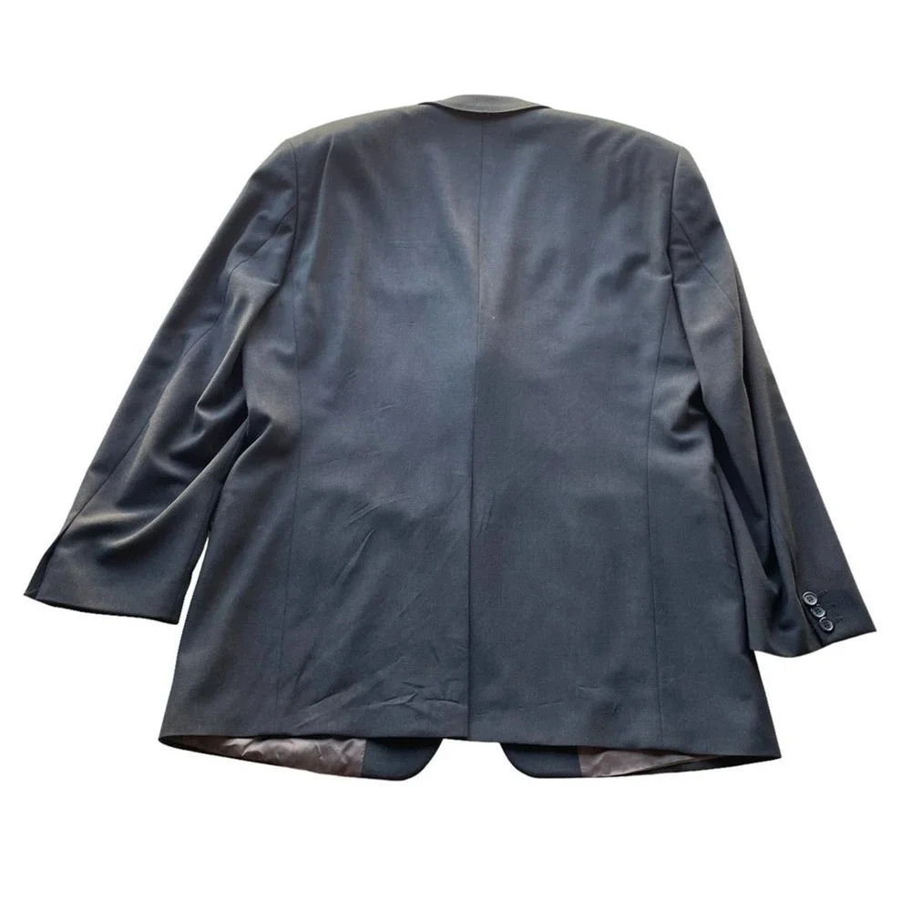 HUGO BOSS Suit Blazer Jacket Brown Size 42R Wool Angelico Lucca Formal USA
